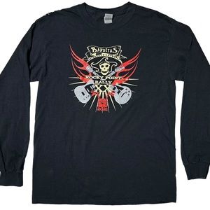 Banditos Rocky Point Rally 2021 Mexico LS Graphic {Gildan} T-Shirt Unisex M